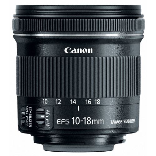 캐논 Canon EF-S 10-18mm f4.5-5.6 IS STM Lens with 67mm UV Protector and Accessory Bundle