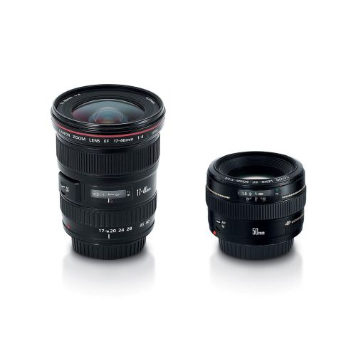 캐논 Canon Advanced Two Lens Kit with 50mm f1.4 and 17-40mm f4L Lenses