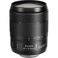 Canon 1276C002-IV EF-S 18-135mm f3.5-5.6 Image Stabilization USM Lens (Black) (International Model) No Warranty [Bulk Packaging]