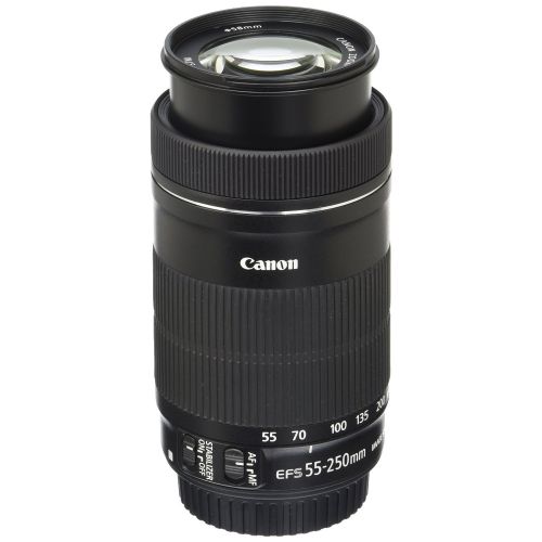 캐논 Canon EF-S 55-250mm F4-5.6 is STM Lens for Canon SLR Cameras (Certified Refurbished)