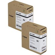 Canon 2 Pack PFI-110 160ml Black Pigment Ink Tank for imagePROGRAF TX-2000, TX-3000 and TX-4000 Printers