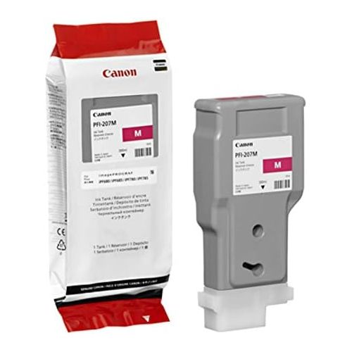 캐논 Canon PFI-207 M Ink for iPF Printers (300ml) - Magenta