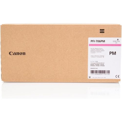 캐논 Canon PFI-706 PM Ink for iPF Printers (700ml) - Photo Magenta