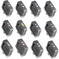 Canon Complete Set of 12 PFI-306 330ML Ink Tank for iPF8300 + iPF8300S Printers