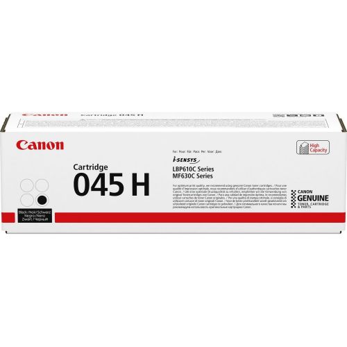캐논 Canon 045 High Capacity Black Cartridge with Standard Capacity Cyan, Magenta and Yellow Cartridge Set for Canon LBP610 and Color imageCLASS MF630C Printers
