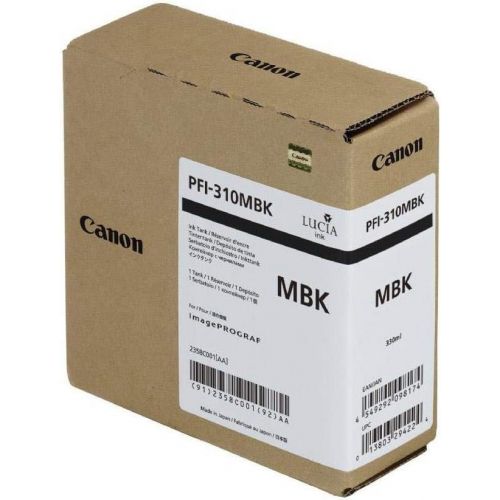 캐논 Canon PFI-310 330ml Matte Black Pigment Ink Tank for imagePROGRAF TX-2000, TX-3000 and TX-4000 Printers