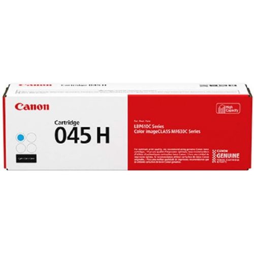 캐논 Canon 045 High Capacity Cartridge Set - Black, Cyan, Magenta and Yellow 045H - for LBP610 Series and Color imageCLASS MF630C Series Canon Printers Genuine Original