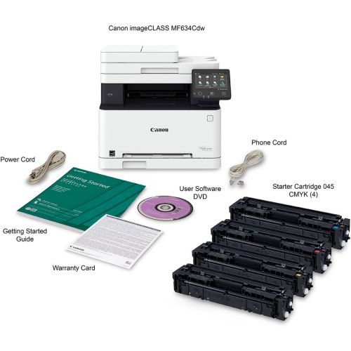 캐논 Canon Office Products MF634Cdw imageCLASS Wireless Color Printer with Scanner, Copier & Fax