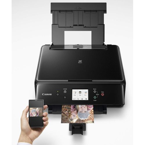 캐논 Canon PIXMA TS6220 Wireless All in One Photo Printer with Copier, Scanner and Mobile Printing, Black