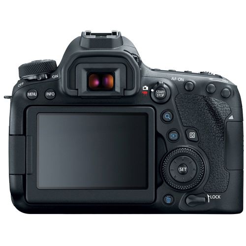 캐논 Canon EOS 6D Mark II 26.2MP Full-Frame Digital SLR Camera (Body Only) Pro Memory Triple Battery & Grip SLR Video Recording Bundle - Newly Released 2018 Beach Camera