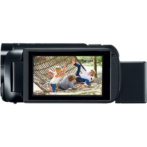 캐논 Canon VIXIA HF R800 Full HD Camcorder with 57x Advanced Zoom, 1080P Video and 3 Touchscreen - Black (US Model)