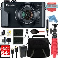 Canon PowerShot G7 X Mark II 20.1MP 4.2x Optical Zoom Digital Camera + Two-Pack NB-13L Spare Batteries + DigitalAndMore Free Accessory Bundle (Exclusive Cyber Monday Deal)