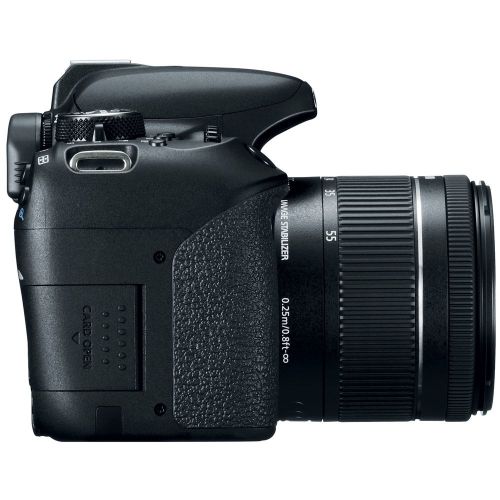 캐논 Canon EOS Rebel T7i DSLR Camera with EF-S 18-55mm is STM & Canon 75-300mm Lens + 2X 32GB Ultra SDHC UHS Class 10 Memory Card + Accessory Bundle