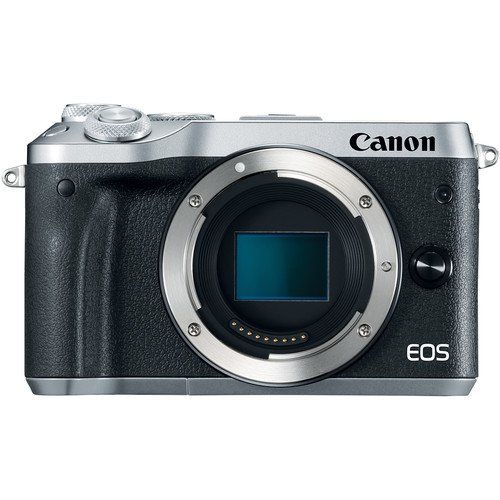 캐논 Canon EOS M6 Mirrorless Digital Camera with 15-45mm Lens Kit (Silver) + Wide Angle Lens + 2X Telephoto Lens + Flash + SanDisk 32GB SD Memory Card + Video Creator Accessory Bundle