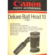 Canon T-0007 Deluxe Ball Head 10