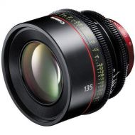 Canon CN-E 135mm T2.2 L F Cinema Prime Lens (EF Mount) International Version (No warranty)