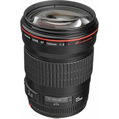 캐논 Canon EF 135mm f2L USM Lens for SLR Cameras - Fixed International Version (No Warranty)