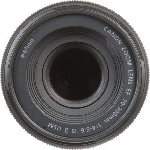 캐논 Canon EF 70-300mm f4-5.6 is II USM Lens Bundle with Neoprene Case + Tulip Lens Hood + 3 Piece Filter Kit (Premier Lens Kit)