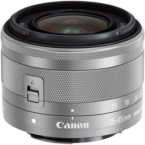캐논 Canon EOS M50 Mirrorless Digital Camera with 15-45mm Lens Video Creator Kit (White) + Wide Angle Lens + 2X Telephoto Lens + Flash + SanDisk 32GB SD Memory Card + Accessory Bundle