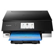Canon TS8220 Wireless All in One Photo Printer with Scannier and Copier, Mobile Printing, Red, Amazon Dash Replenishment Ready
