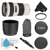Canon (6AVE) Canon EF 70-200mm f/4L USM Lens Bundle w/UV Filter (International Model)