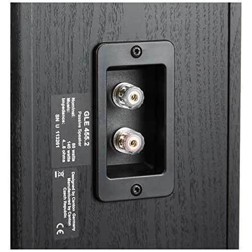  [아마존베스트]-Service-Informationen Canton GLE 455.2 Centre Channel Speaker, 80/140 Watt, Black