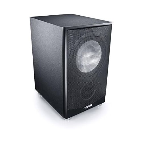  Canton Powerful Active Subwoofer Black Black