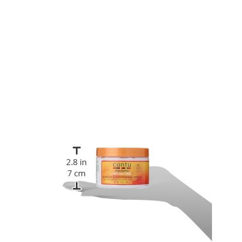  [아마존 핫딜]  [아마존핫딜]Cantu Shea Natural Leave In Conditioning Cream, 1er Pack (1 x 340 g)