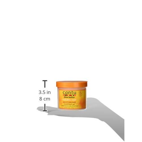  Cantu Shea Butter For Natural Hair Moisturizing Twist & Lock Gel, 13 ounce (Pack of 8)