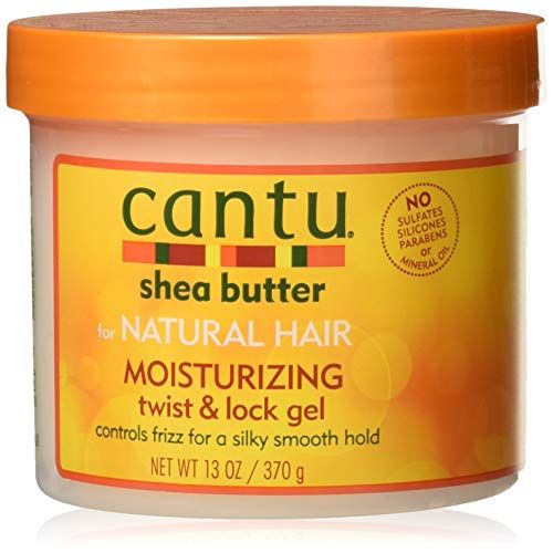  Cantu Shea Butter For Natural Hair Moisturizing Twist & Lock Gel, 13 ounce (Pack of 8)
