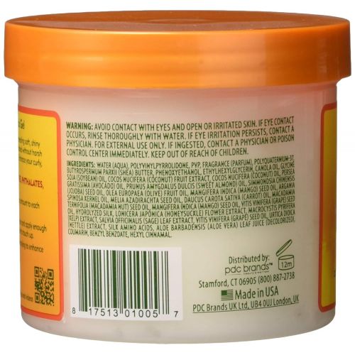  Cantu Shea Butter For Natural Hair Moisturizing Twist & Lock Gel, 13 ounce (Pack of 8)