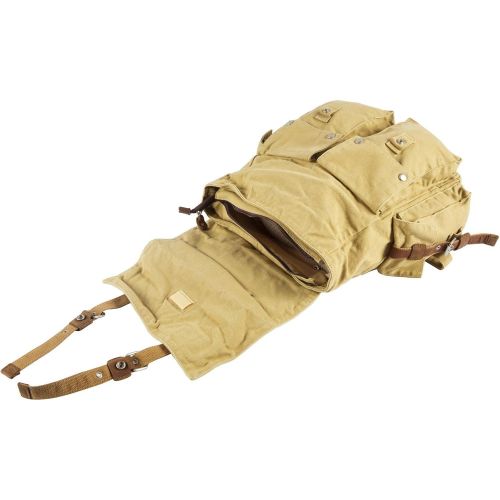  Canyon Outback Urban Edge Cruz 16-inch Canvas Backpack, Tan