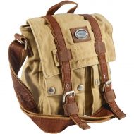 Canyon Outback Leather Goods, Inc. Urban Edge Corbin Canvas Messenger Bag, Tan