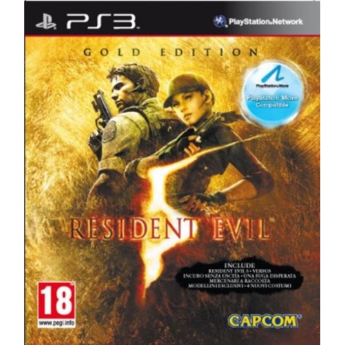  Capcom Resident Evil 5: Gold Ps3