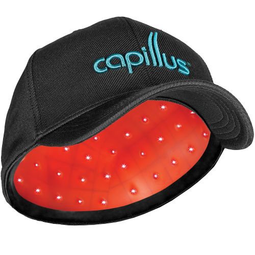  Capillus82 Mobile Laser Therapy Cap for Hair Regrowth - NEW 6 Minute Flexible-Fitting Model - FDA-Cleared for Medical Treatment of Androgenetic Alopecia - Great Coverage