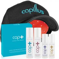 Capillus82 Flexible Laser Hair Treatment Cap & Clinical Hair Therapy Bundle (Shampoo, Conditioner, Revitalizer & Activator) FDA-Cleared to Treat Hair Loss in Men & Women