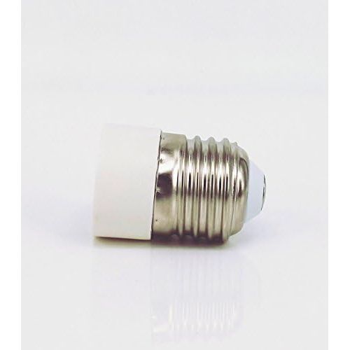  Capolida 6pcs E27 zu E14 Lampe Gluehbirne Basis Sockel Lampenhalter Konverter Adapter fuer Lampe-Wandler, LED-Lampenfassung Adapter