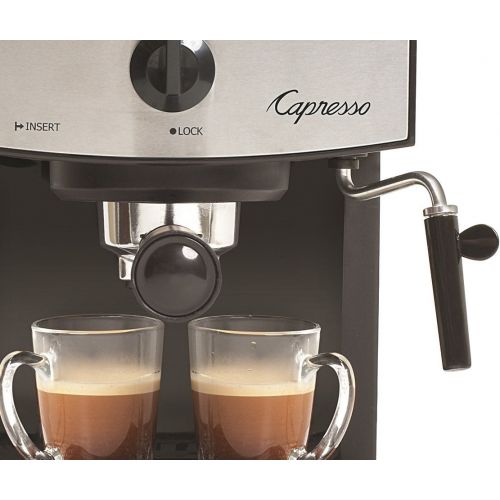  Capresso CAPRESSO Espresso Machine,Dual,BlackSilver,42 oz 117.05