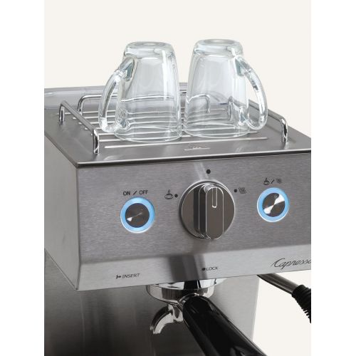  Capresso Cafe Pro Advanced Pump Boiler Professional Espresso & Cappuccino Machine