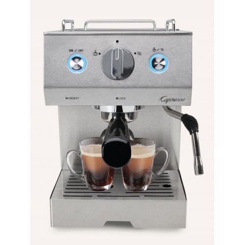  Capresso Cafe Pro Advanced Pump Boiler Professional Espresso & Cappuccino Machine