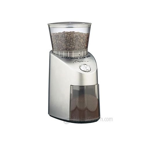  Capresso Brushed Stainless Steel Finish Infinity Burr Coffee Grinder