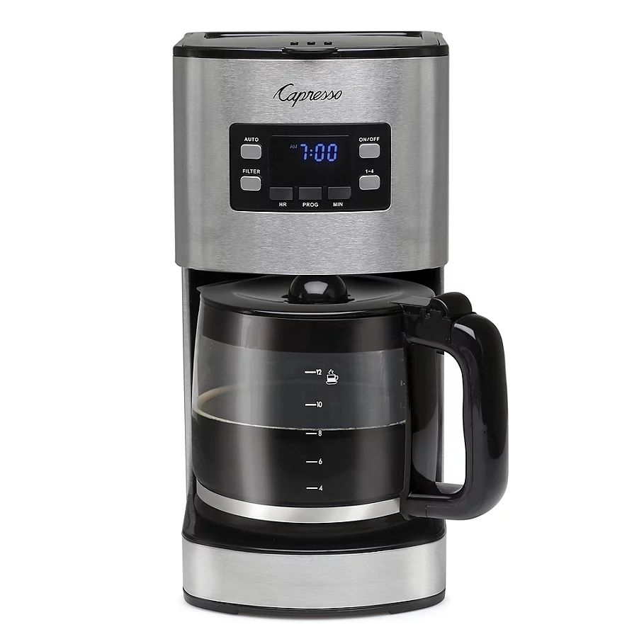 Capresso SG300 12-Cup Stainless Steel Coffee Maker