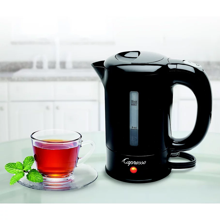  Capresso 280.01 16 oz. Mini Electric Tea Kettle in Black