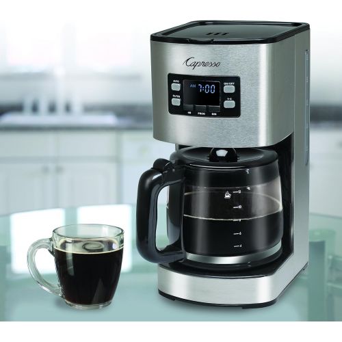  Capresso 434.05 12 Cup Coffee Maker SG300, Stainless Steel
