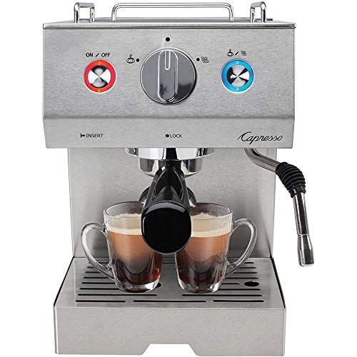  Capresso Cafe Select Professional Stainless Steel Espresso and Cappuccino Machine