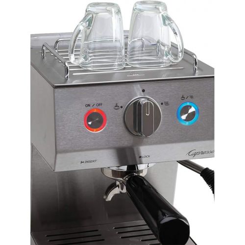  Capresso Cafe Select Professional Stainless Steel Espresso and Cappuccino Machine