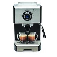 Capresso EC300 Cappuccino Espresso Machine, 42, Stainless Steel/Black