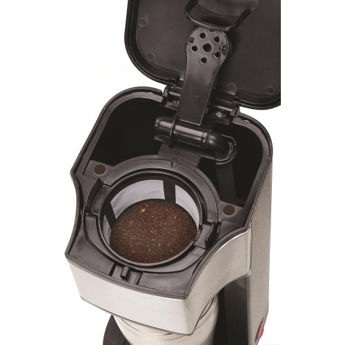  Capresso 425 On-the-Go Personal Coffee Maker, Silver/Black