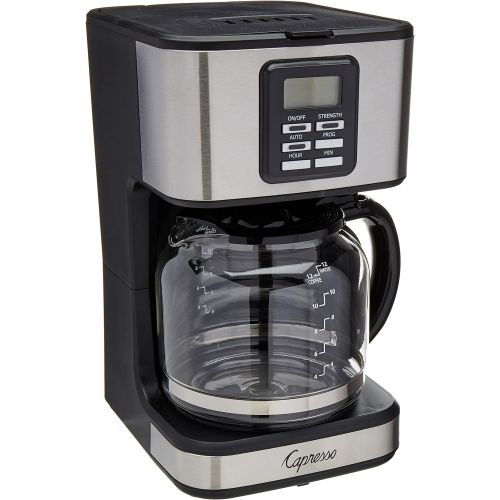  Capresso 427.05 Coffee Maker, Stainless Steel