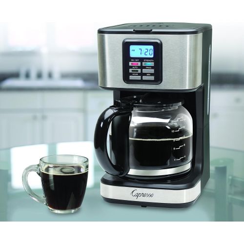  Capresso 427.05 Coffee Maker, Stainless Steel